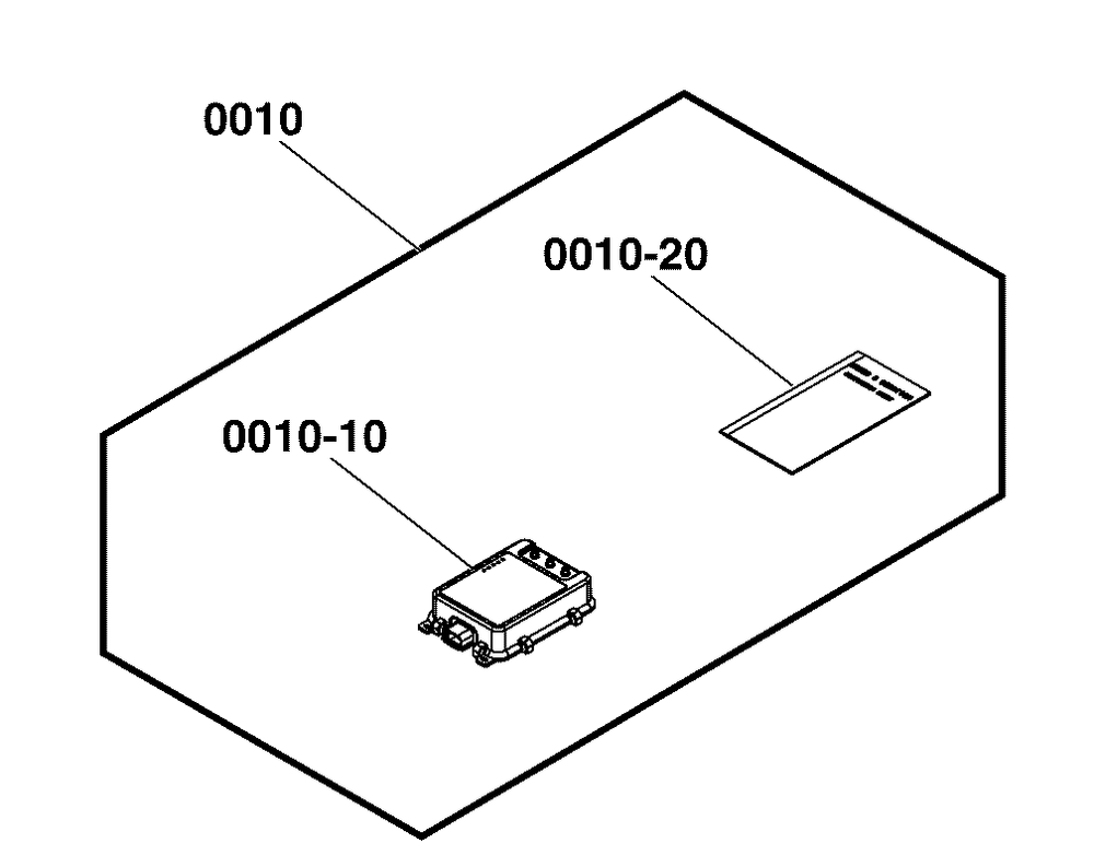 Cellular Communication Module Diagram and Parts List for 6519-00  Briggs and Stratton Generator